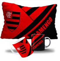 Kit Flamengo 3 chocaras e 1 almofada Kit Flamengo 3 chocaras e 1 almofada