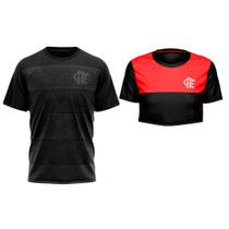 Kit Flamengo Casal Oficial - Confirm + Cropped