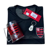 Kit Flamengo Oficial - Camisa Moss + Caneca + Chaveiro - Masculino