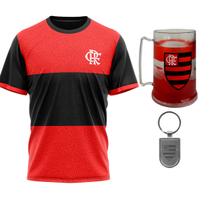 Kit Flamengo Oficial - Camisa Whip + Caneca + Chaveiro - Masculino