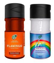 Kit Flamingo 150ml E Diluidor Arco Iris 150ml Kamaleão Color Kit Flamingo 150ml E Diluidor Arco Iris 150ml Kamaleão Color