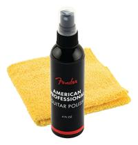 Kit Flanela e Limpador para Instrumentos Fender Polish and Cloth Care Kit Flanela e Limpador para Instrumentos Fender Polish and Cloth Care