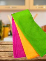 Kit Flanelas de Microfibra 3 unidades