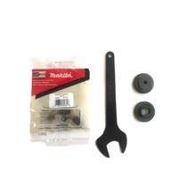 Kit Flange Chave Fixa Serra Mármore + Carvão Cb303 Makita