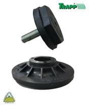 Kit Flange de Fixação + Parafuso da Faca Cortador de Grama Trapp