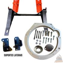 Kit Flange Motor Hb20 1.0 3 Cilindros No Chassis Do Fusca Kit Flange Motor Hb20 1.0 3 Cilindros No Chassis Do Fusca