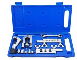Kit flangeador/ alargador c/ chave catraca e cortador de tubo de 1/8 à 3/4