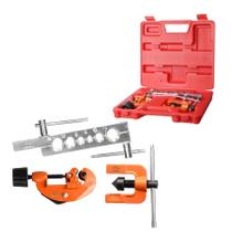 Kit Flangeador Com Cortador De Tubos Metálicos E Canos Pvc Kit Flangeador Com Cortador De Tubos Metálicos E Canos Pvc