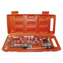 Kit Flangeador e Alargador De Tubos EOS 1/8 a 3/4 -