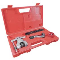 Kit flangeador excentrico 1/4 a 3/4" + cortador + escariador + maleta - Multifrio Refrigeração