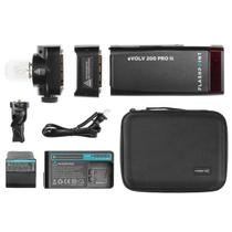 Kit Flash de bolso Flashpoint eVolv 200 Pro TTL 200Ws Kit Flash de bolso Flashpoint eVolv 200 Pro TTL 200Ws