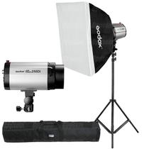 Kit Flash Estúdio Godox 250w Mini Pioneer 250di 220v