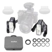 Kit Flash Macro Duplo Godox MF12-DK3 para Fotografia Dental