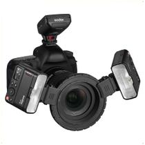 Kit Flash Macro Twin Godox MF12 com XPro para Canon