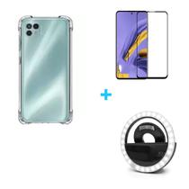 Kit Flash Selfie Motorola Moto G50 5G + Capa + Película De Vidro 3D