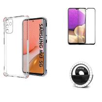Kit Flash Selfie Samsung Galaxy M23 5G + Capa + Película Vidro