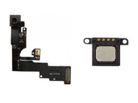 Kit Flex Câmera Frontal Sensor IP 6 6g A1549 A1586 A1589 + Alto Falante Auricular 6g