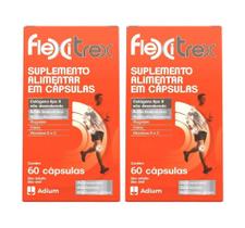 Kit Flexitrex Adium 2 Caixas De 60 Cápsulas Cada