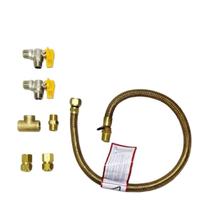 Kit Flexível Cooktop E Forno Gas Encanado C/1 Flexivel 1,0mt