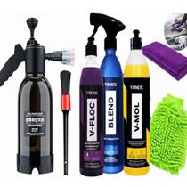 Kit Floc V-mol Shampoo Espuma Snow Blend Lavagem Vonixx