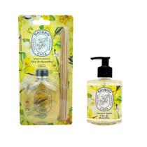 Kit Flor De Baunilha Giorno Difusor 150ml+ Sabonete Liquido