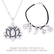 KIT Flor de Lótus Colar + Pulseira KIT Flor de Lótus Colar + Pulseira