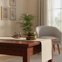 Kit Flor de Lótus em Vidro 8cm e Lata Decorativa Enfeite Elegante para Decoração e Presente