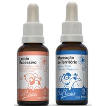 Kit Floral Cachorro Latido excessivo e Marcação de Terriório BioFlorais