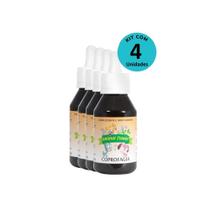 Kit Floral Coprofagia 100ml gotas- Animal Flower com 4 unidades Kit Floral Coprofagia 100ml gotas- Animal Flower com 4 unidades
