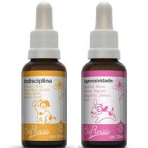 Kit Floral Pet Cachorro Gato: Agressividade e Indisciplina Bio Florais