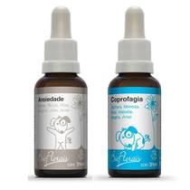 Kit Floral Pet Cachorro Gato: Ansiedade e Coprofagia Bio Florais