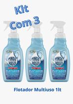 Kit flotador multiuso orig. pingo magico 3x1lt