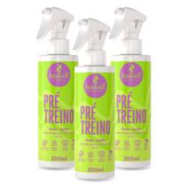 Kit Fluído Capilar Haskell Pré-Treino 200ml - 3un