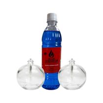 Kit Fluído Com Lamparinas Velas 100ml Relaxamento Massagem