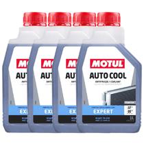 Kit Fluido de Arrefecimento Motul Auto Cool Aditivo Radiador 4 Litros