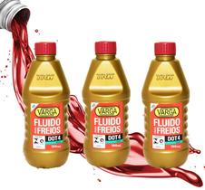 Kit Fluido de Freio Varga Dot 4 200ML 3 Unidades