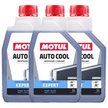 Kit Fluído do Radiador Para Carros Auto Cool Expert Motul 3 Litros