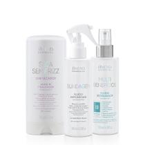 Kit Fluído Multibenefícios Fluído Blindagem Seca Sem Frizz Amend Essencial Kit Fluído Multibenefícios Fluído Blindagem Seca Sem Frizz Amend Essencial