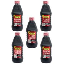 Kit Fluido Para Freio DOT3 Varga 500ML 5 Unidades