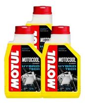 Kit Fluido Radiador Motul Motocool Expert Hybrid De 3 Litros