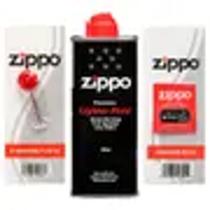 Kit Fluído Zippo + Pedra Zippo + Pavio Zippo para Isqueiros