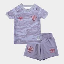 Kit Fluminense Infantil III 21/22 s/n Torcedor Umbro Kit Fluminense Infantil III 21/22 s/n Torcedor Umbro