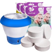 Kit Flutuador Hb 5 Pastilhas Tricloro Montreal Para PIscinas Kit Flutuador Hb 5 Pastilhas Tricloro Montreal Para PIscinas