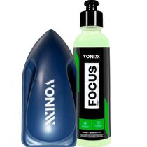 Kit Focus Restaurador Polidor De Marca Dagua Escova Limpeza Vonixx