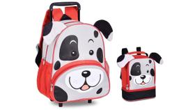 Kit Fofilhotes Pets Vm Mochila Costas Rodas + Lancheira Kit Fofilhotes Pets Vm Mochila Costas Rodas + Lancheira