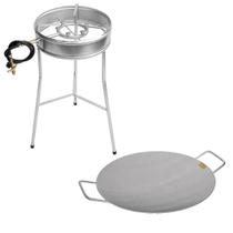 Kit Fogareiro 34cm 110.4 Disco 43cm Zincado 052 Papaléguas Kit Fogareiro 34cm 110.4 Disco 43cm Zincado 052 Papaléguas