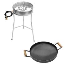 Kit Fogareiro C/ Tripé 60cm 110.4 E Disco Arado 38,5cm 056