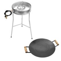 Kit Fogareiro C/ Tripé 60cm 110.4 E Disco Arado 38,5cm 059