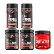 Kit Fogo no Cachorro Turbo (2x B Fire 2x B Slim + 1x Creatina Integralmedica 300g) Kit Fogo no Cachorro Turbo (2x B Fire 2x B Slim + 1x Creatina Integralmedica 300g)