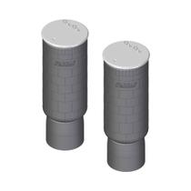 Kit Fole Pneumático Suspensão Eixo c Base Profunda G/R 2 Un